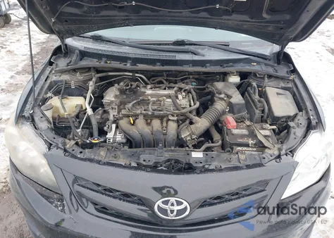 2011 Toyota Corolla S from USA, damaged, VIN 2T1BU4EE8BC636862